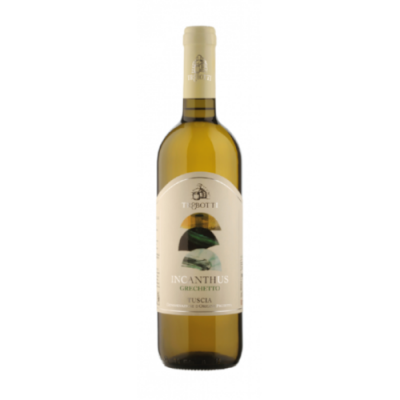Bottiglia di Incanthus, vino bianco